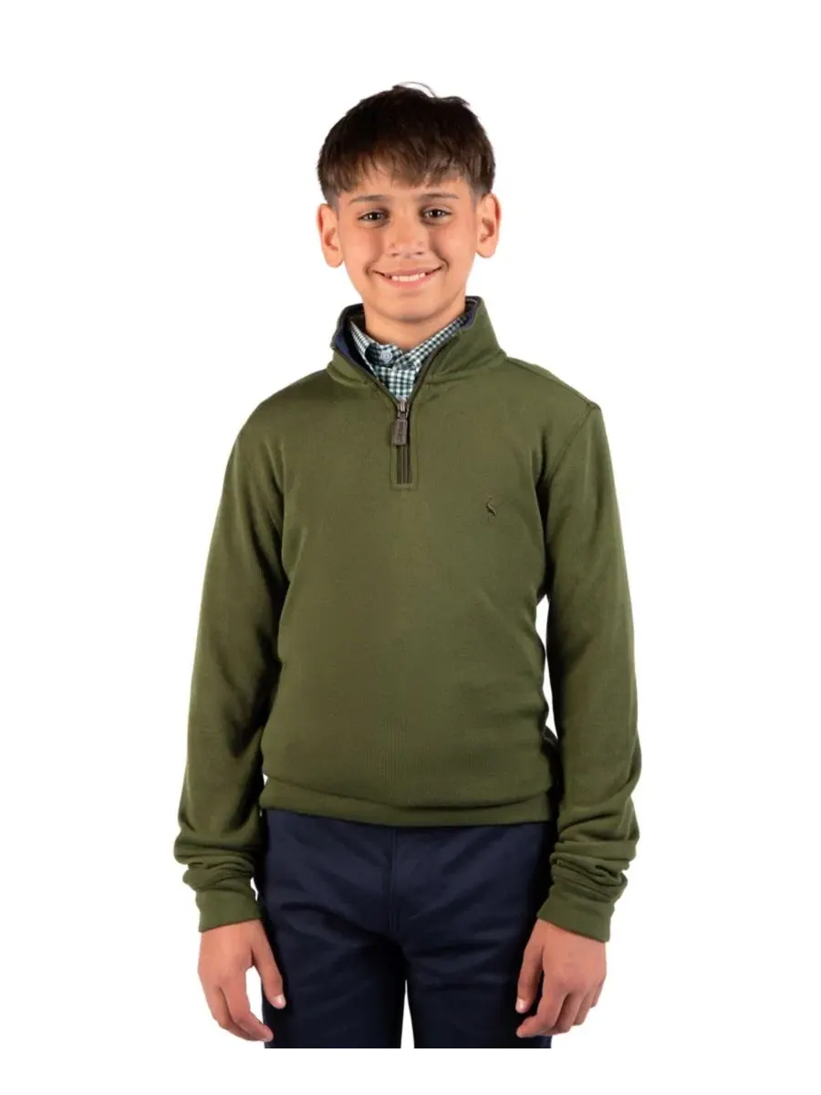 Свитшот с четвертью молнии French Rib Quarter Zip Tailorbyrd