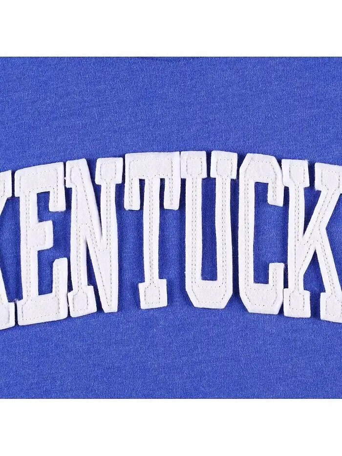 Женская футболка с длинным рукавом Royal Kentucky Wildcats Two-Hit Canyon Pressbox — изображение 4 из 4