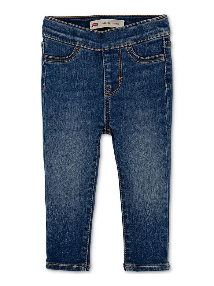 Джинсовые джеггинсы для маленьких девочек Levi's