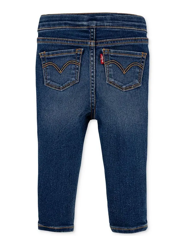 Джинсовые джеггинсы для маленьких девочек Levi's — изображение 2 из 2