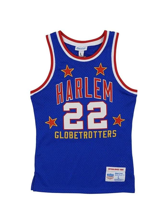 Мужская джерси Curly Neal Royal Harlem Globetrotters Throwback Swingman Rings & Crwns — изображение 2 из 3, королевский