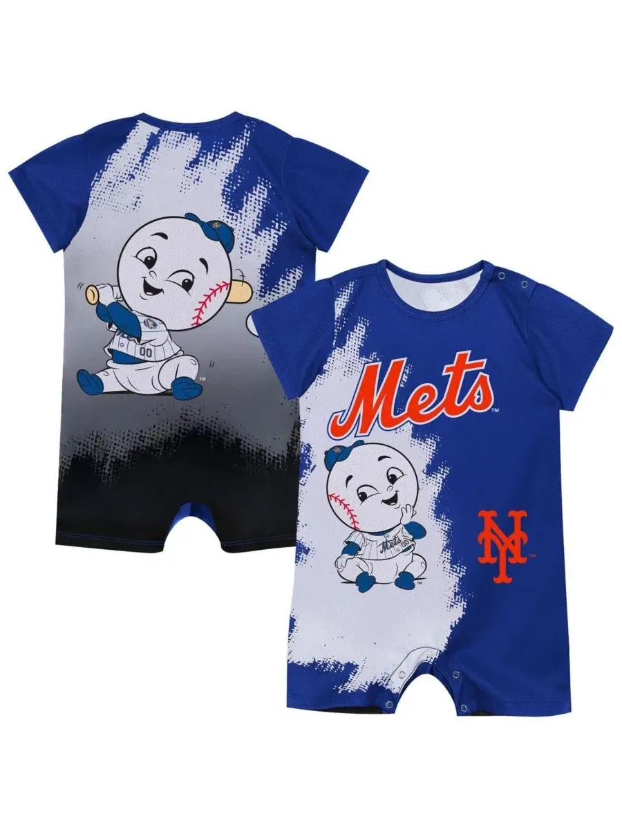 Детский боди-талисман команды New York Mets для мальчиков и девочек Outerstuff
