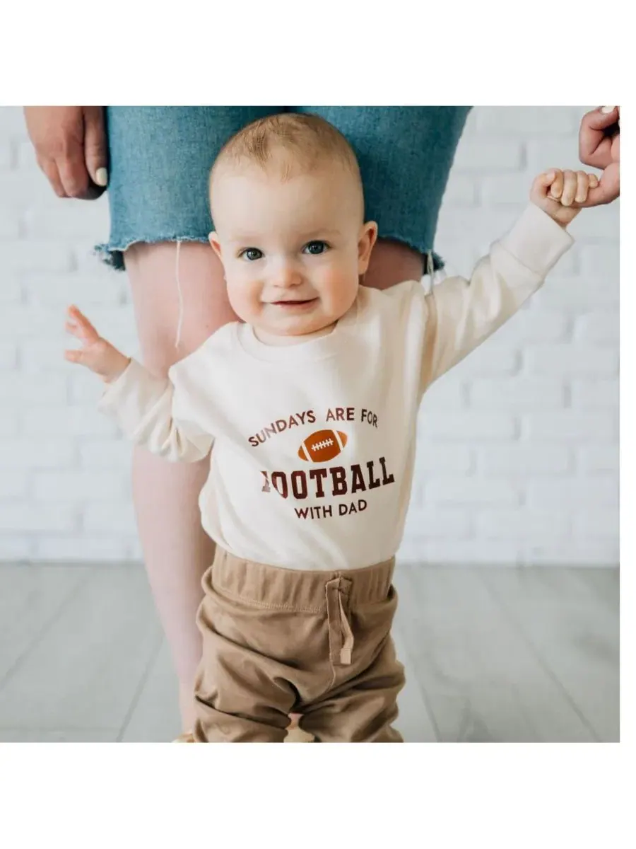 Боди-комбинезон с длинным рукавом Sundays Are For Football Sweet Wink — изображение 2 из 4, прозрачный