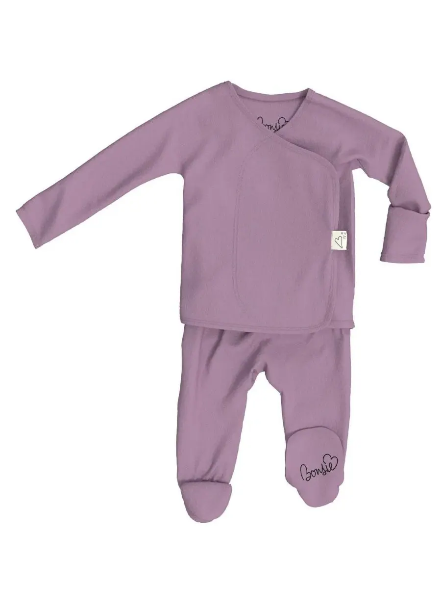 Боди-комбинезон без застежек с запахом, модель Skin to Skin Girl or Boy Bonsie Baby