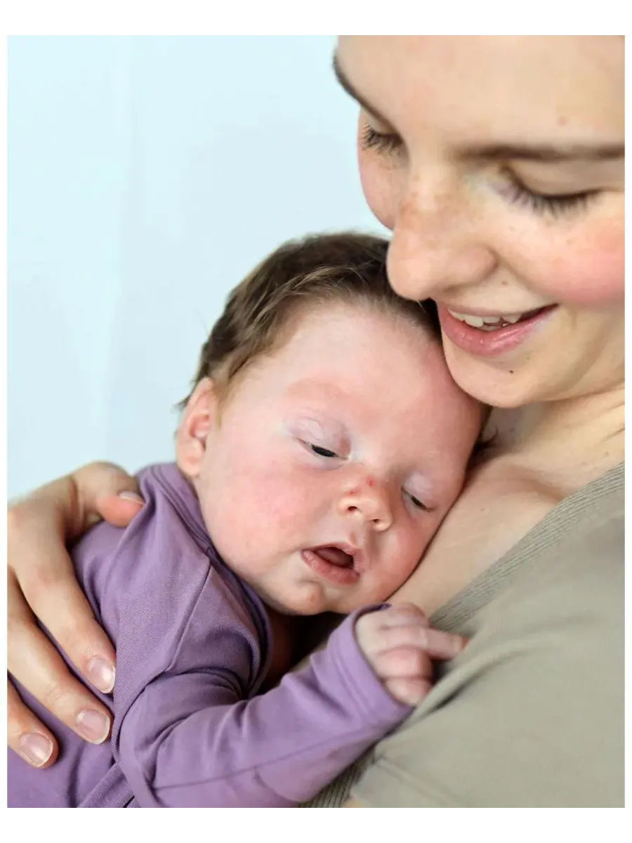 Боди-комбинезон без застежек с запахом, модель Skin to Skin Girl or Boy Bonsie Baby — изображение 3 из 9, фиг