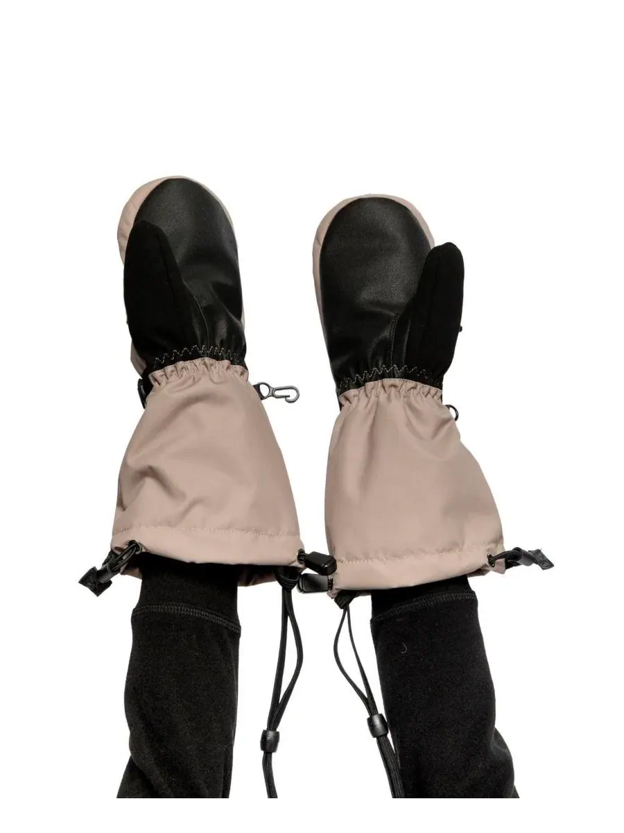 Зимние варежки Teknik Winter Mittens Deux par Deux — изображение 3 из 7, тауп