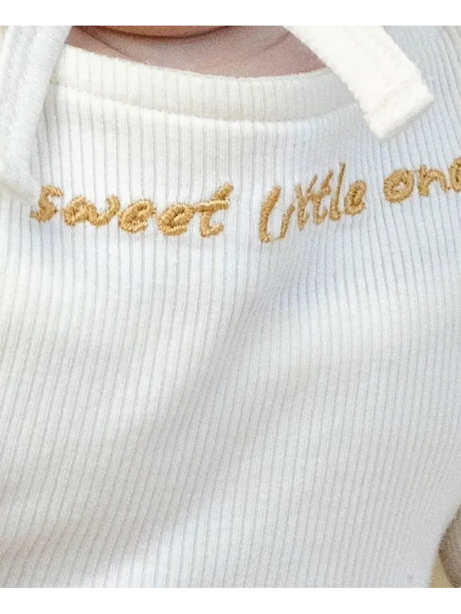 Боди-комбинезон Sweet Little One Footie NoggiWear — изображение 3 из 4, белый