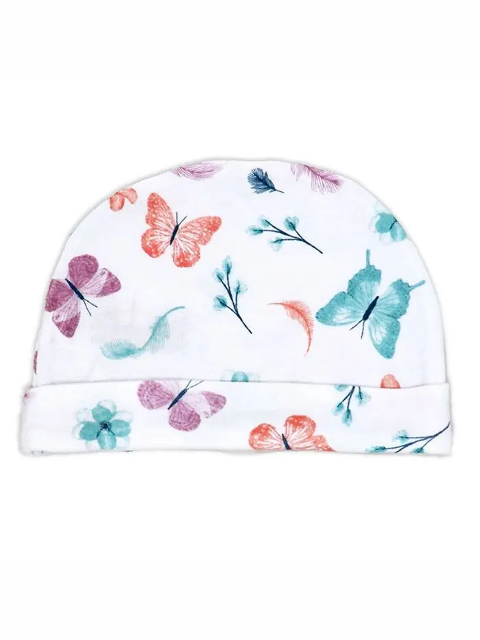 Подарочный набор из 6 предметов Baby Girls Butterfly Layette Rock-A-Bye Baby Boutique — изображение 6 из 8, мульти