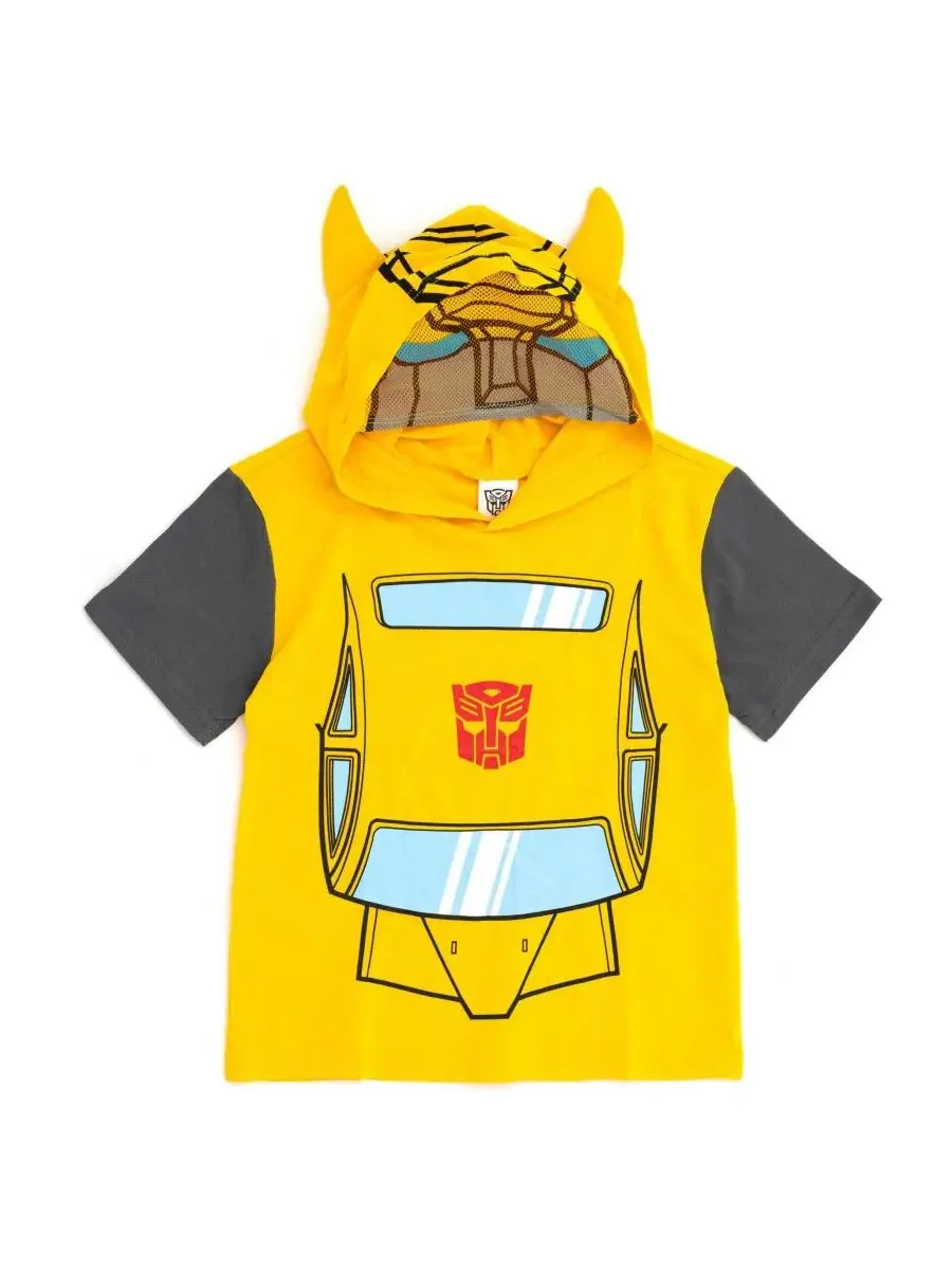 Костюмный худи-футболка с капюшоном и маской Transformers