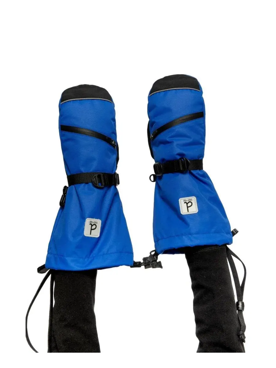Детские зимние варежки Teknik Winter Mittens Deux par Deux — изображение 2 из 7, синий
