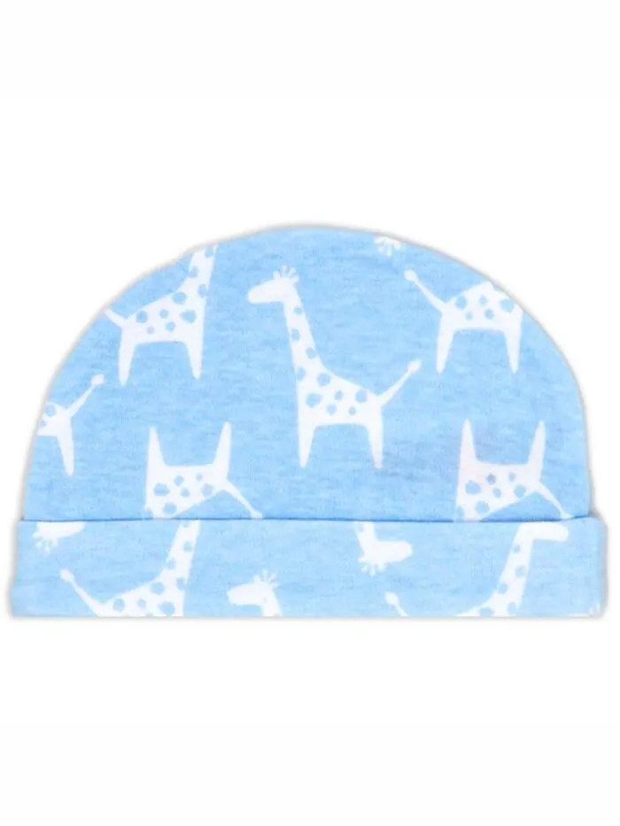 Подарочный набор из 6 предметов для новорожденных Layette Safari Rock-A-Bye Baby Boutique — изображение 6 из 7, синий