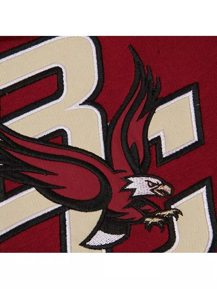 Пуловер с большим логотипом Big Boys Boston College Eagles Stadium Athletic — изображение 2 из 3, темно-серый
