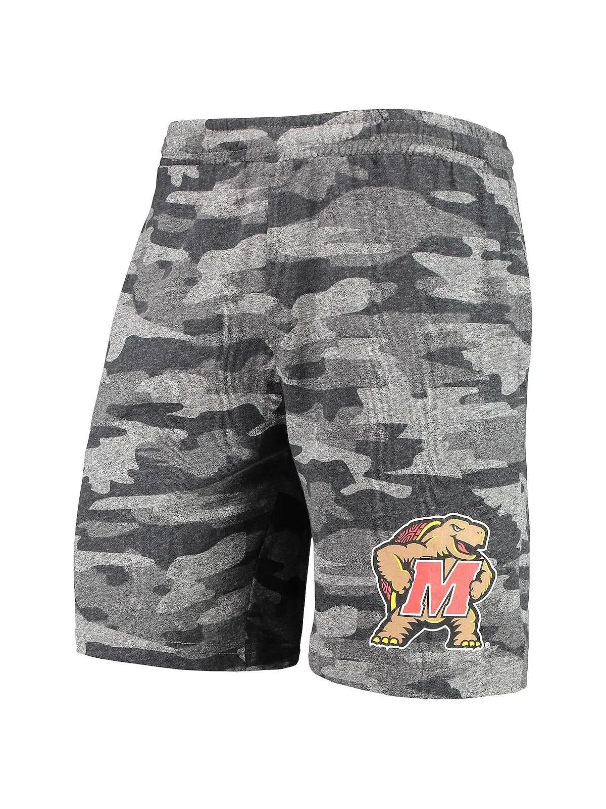Мужские темно-серые шорты maryland terrapins camo backup terry jam lounge shorts Concepts Sport — изображение 4 из 5
