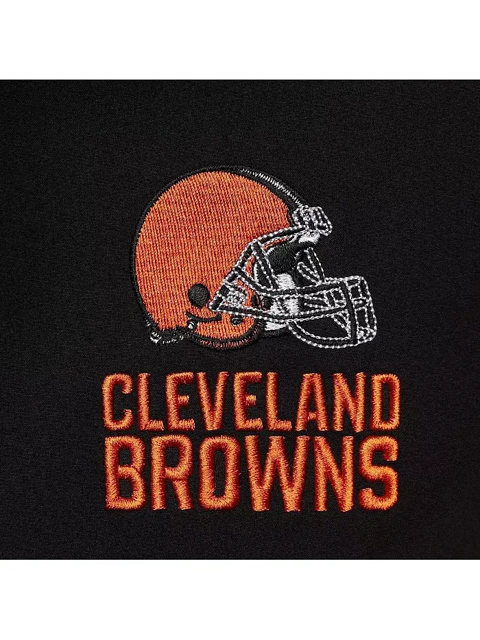 Мужская мягкая ветровка с полной застежкой-молнией Cleveland Browns Circle Hunter в камуфляже — изображение 5 из 5