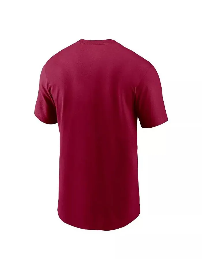 Мужская бордовая футболка Washington Commanders Yard Line Fashion Asbury Nike — изображение 3 из 3