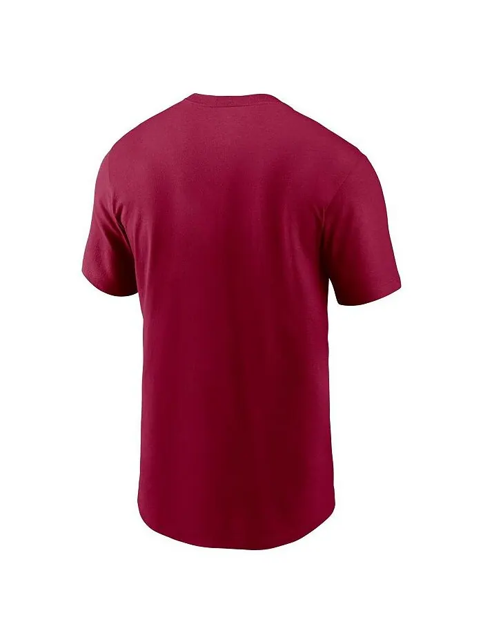 Мужская бордовая футболка Washington Commanders Yard Line Fashion Asbury Nike — изображение 3 из 3, бордовый