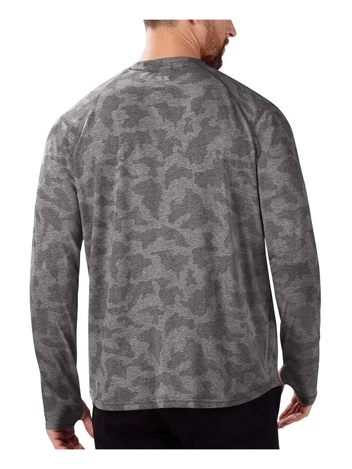 Мужская черная футболка Arizona Cardinals Camo Performance с длинным рукавом MSX by Michael Strahan — изображение 2 из 2