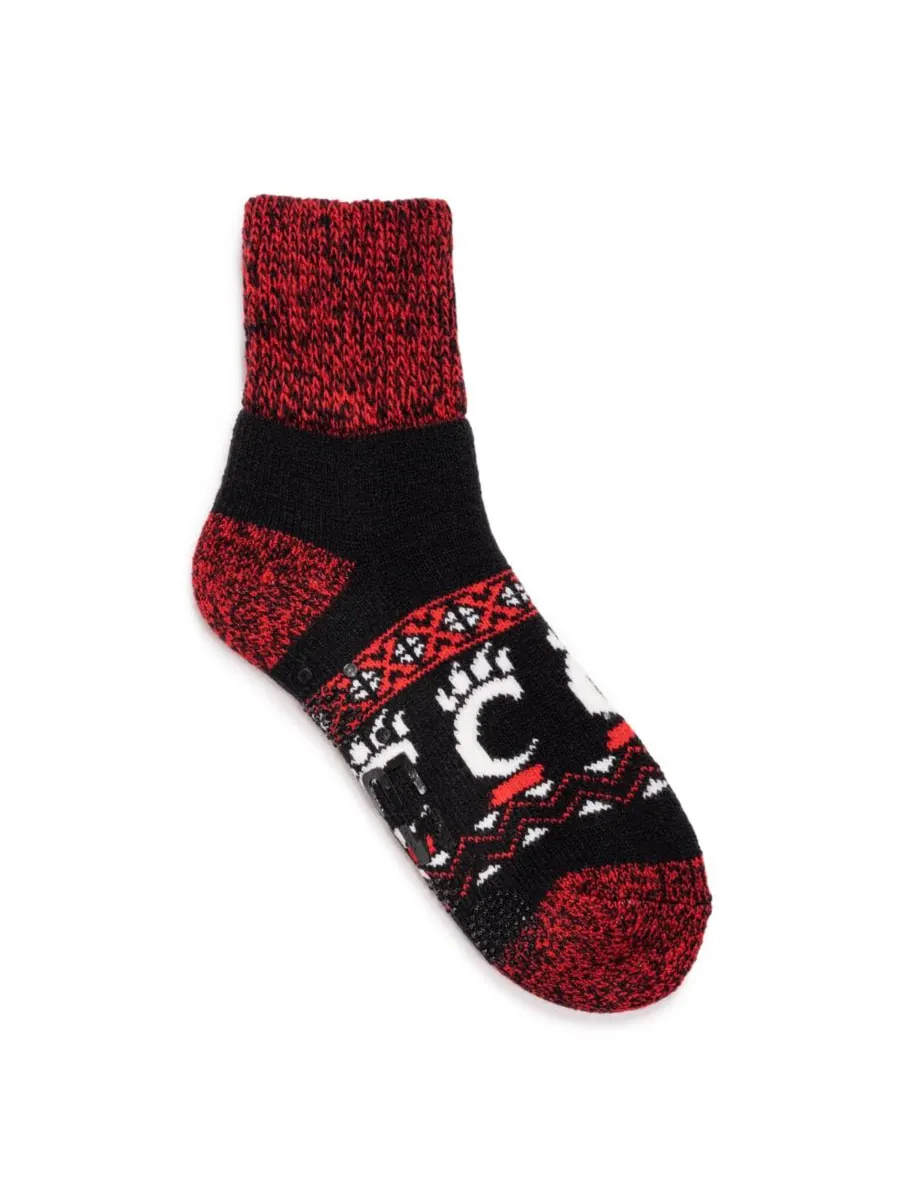 Мужские/унисекс короткие теплоизолирующие носки для игрового дня MUK LUKS, Cincinnati