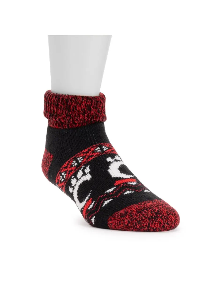 Мужские/унисекс короткие теплоизолирующие носки для игрового дня MUK LUKS, Cincinnati — изображение 2 из 3