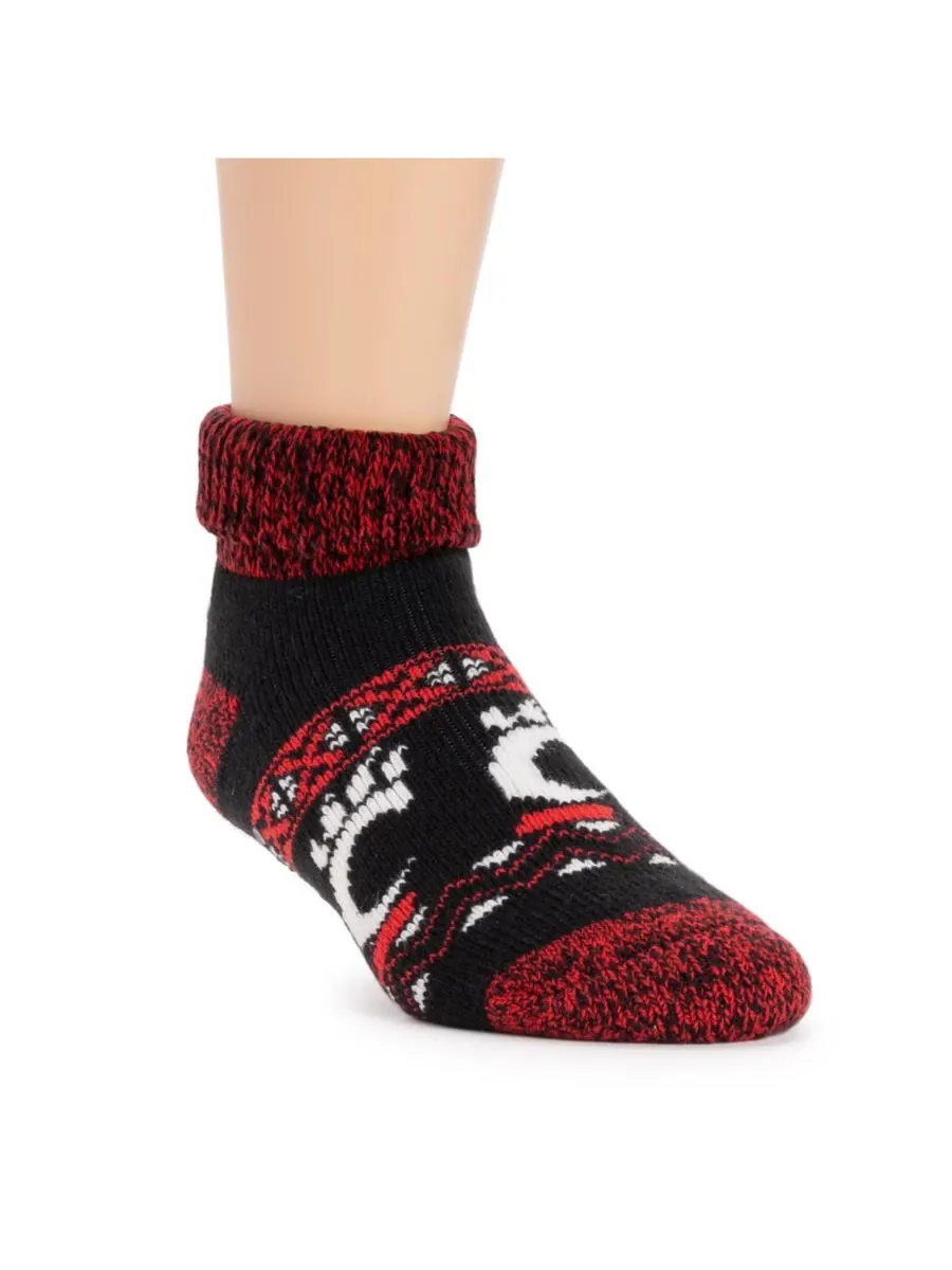 Мужские/унисекс короткие теплоизолирующие носки для игрового дня MUK LUKS, Cincinnati — изображение 3 из 3