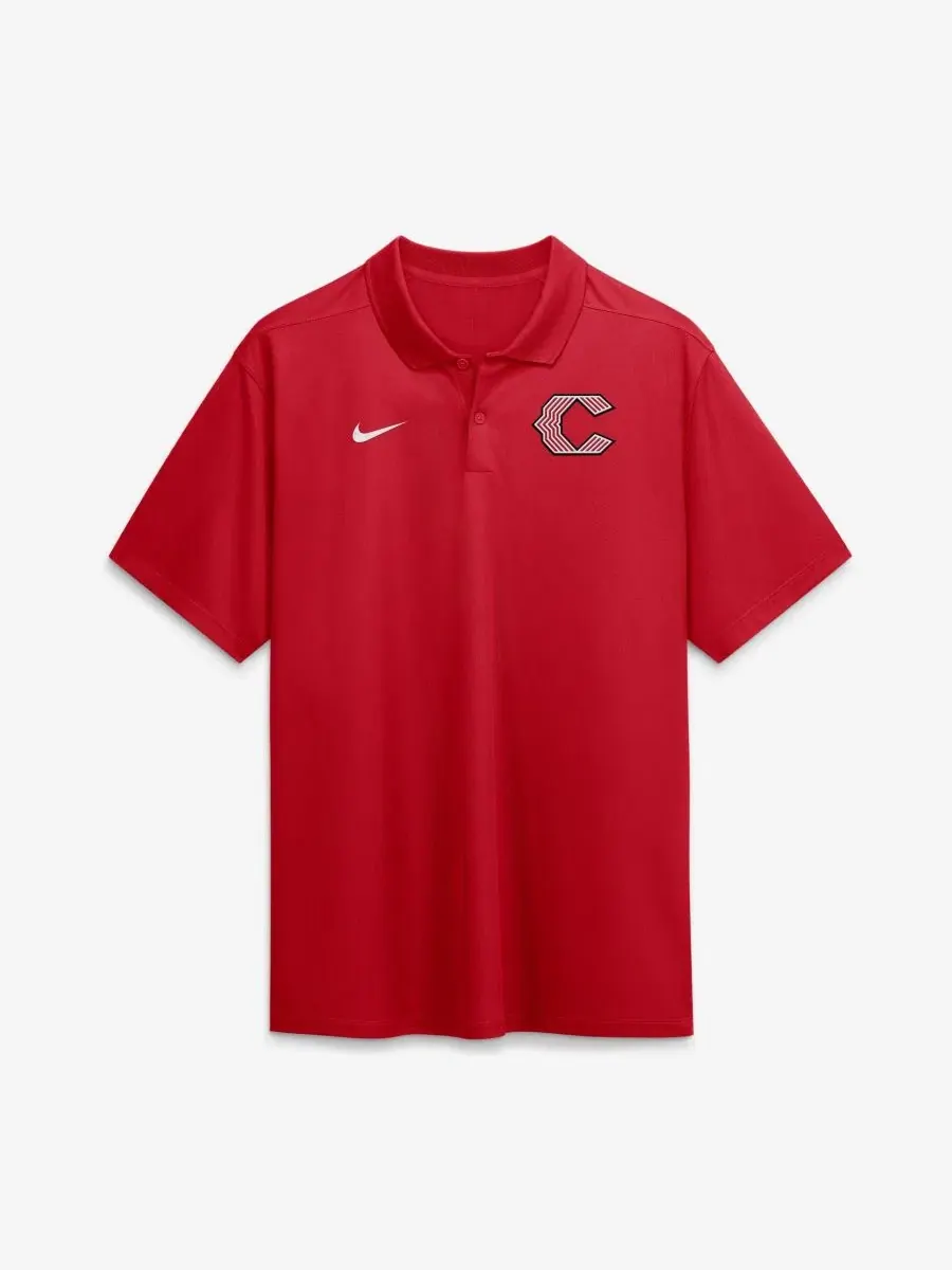 Поло Nike с логотипом Cincinnati Reds
