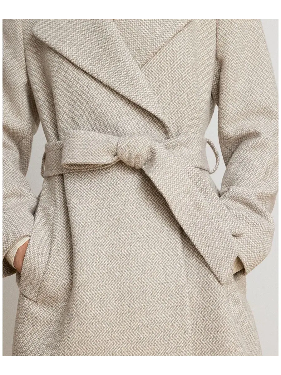 Пальто-тренч с поясом Lauren Ralph Lauren, Truffle Broken Twill — изображение 3 из 5