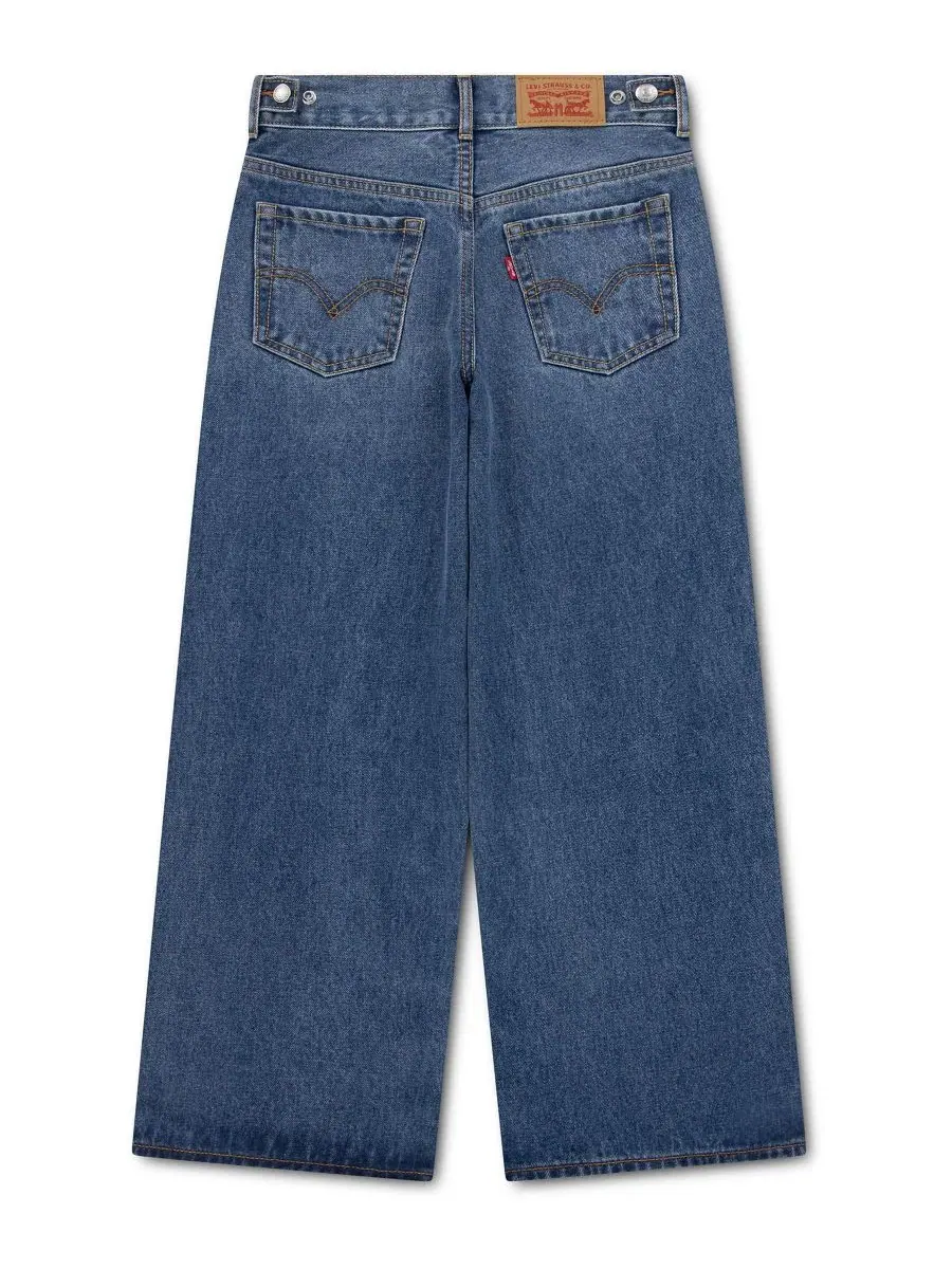 Джинсы с завышенной талией и утяжкой для девочек Levi's, Evie — изображение 2 из 4