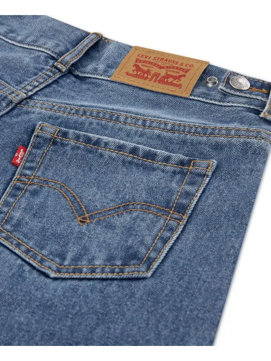 Джинсы с завышенной талией и утяжкой для девочек Levi's, Evie — изображение 4 из 4