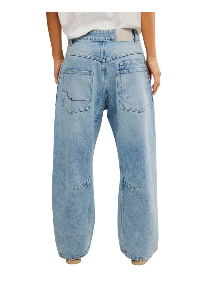 Джинсы-бойфренды We The Free Minimalist Moxie Free People, County Fair — изображение 5 из 5