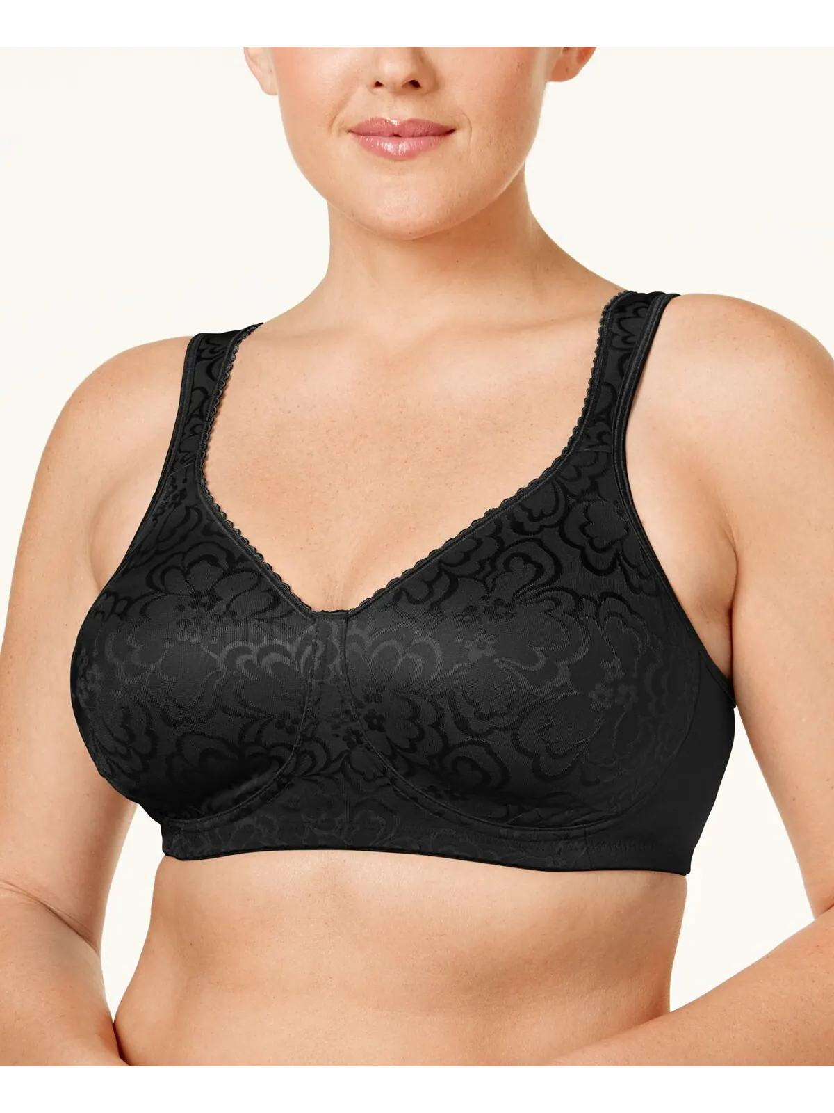 Беспроводной бюстгальтер 18 Hour Ultimate Lift and Support 4745 Playtex — черный