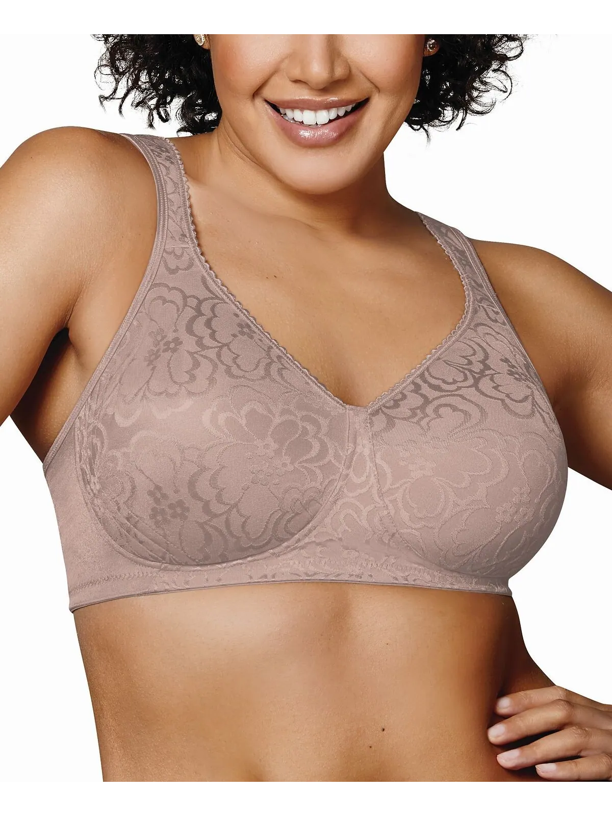 Беспроводной бюстгальтер 18 Hour Ultimate Lift and Support 4745 Playtex — изображение 1 из 1, коричневый