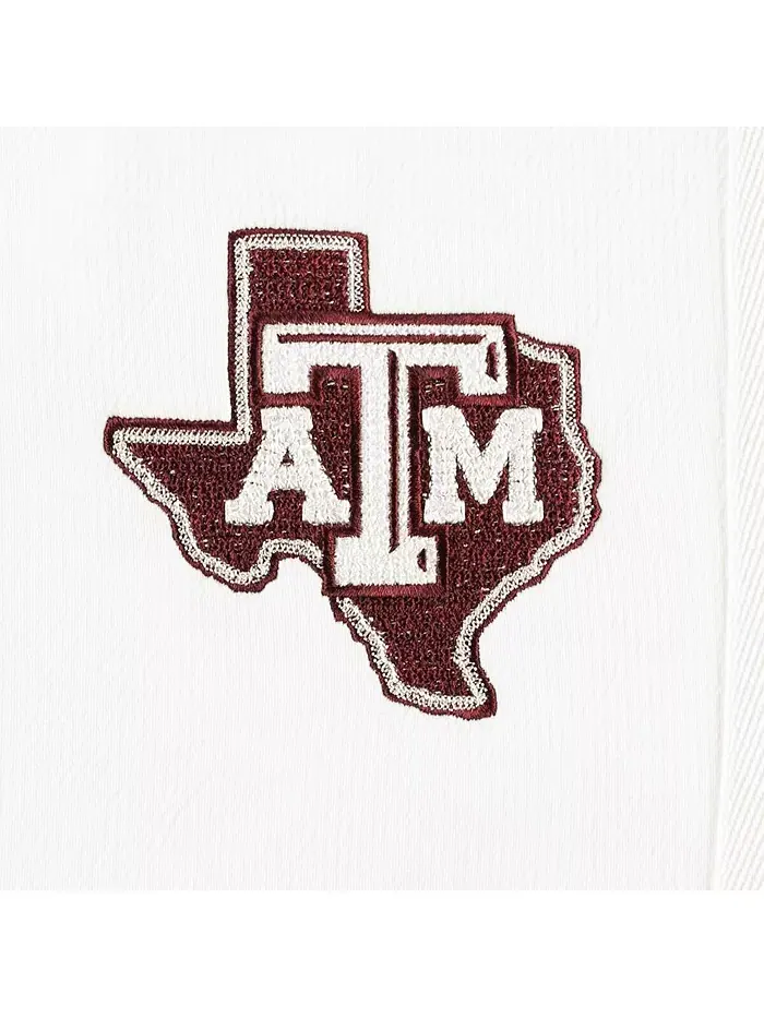 Мужские кремовые брюки Texas A&M Aggies Zero Dye AEROREADY adidas — изображение 4 из 4