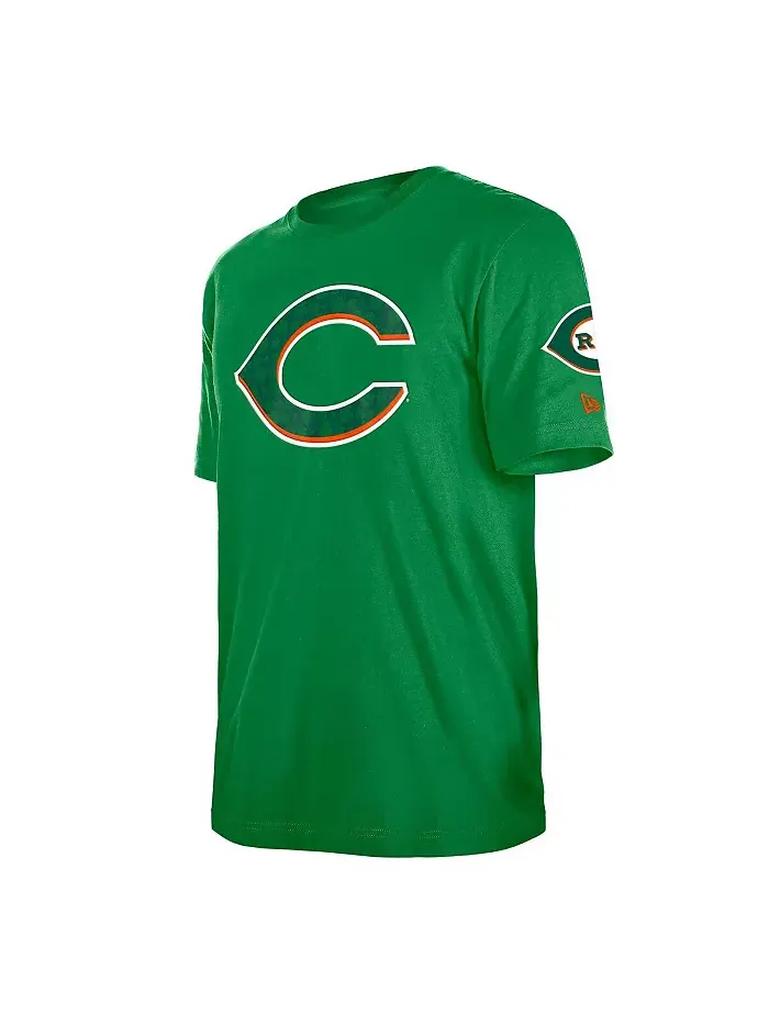 Мужская футболка Kelly Green Cincinnati Reds с клевером ко Дню Святого Патрика New Era — изображение 3 из 3