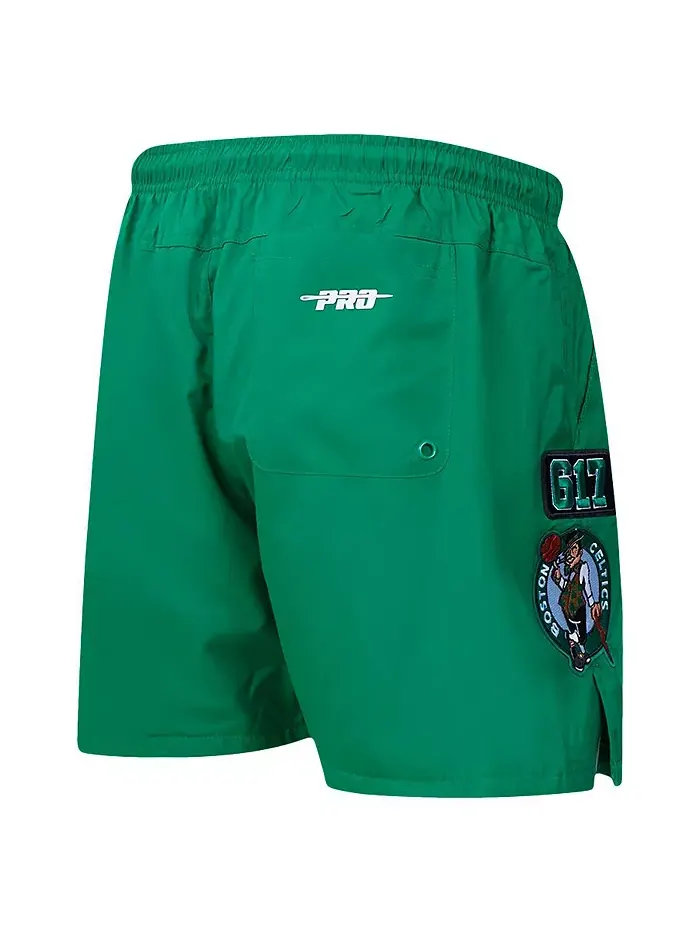 Мужские шорты Boston Celtics с кодом региона в цвете Kelly Green Pro Standard — изображение 3 из 3