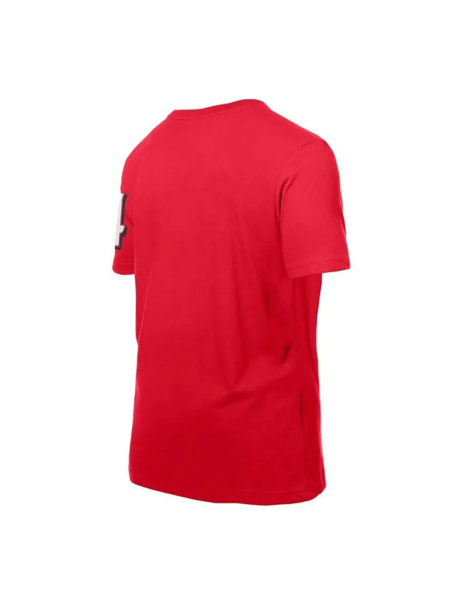 New Era Мужская футболка Elly De La Cruz Red Cincinnati Reds Design Lab с именем и номером игрока — изображение 2 из 3