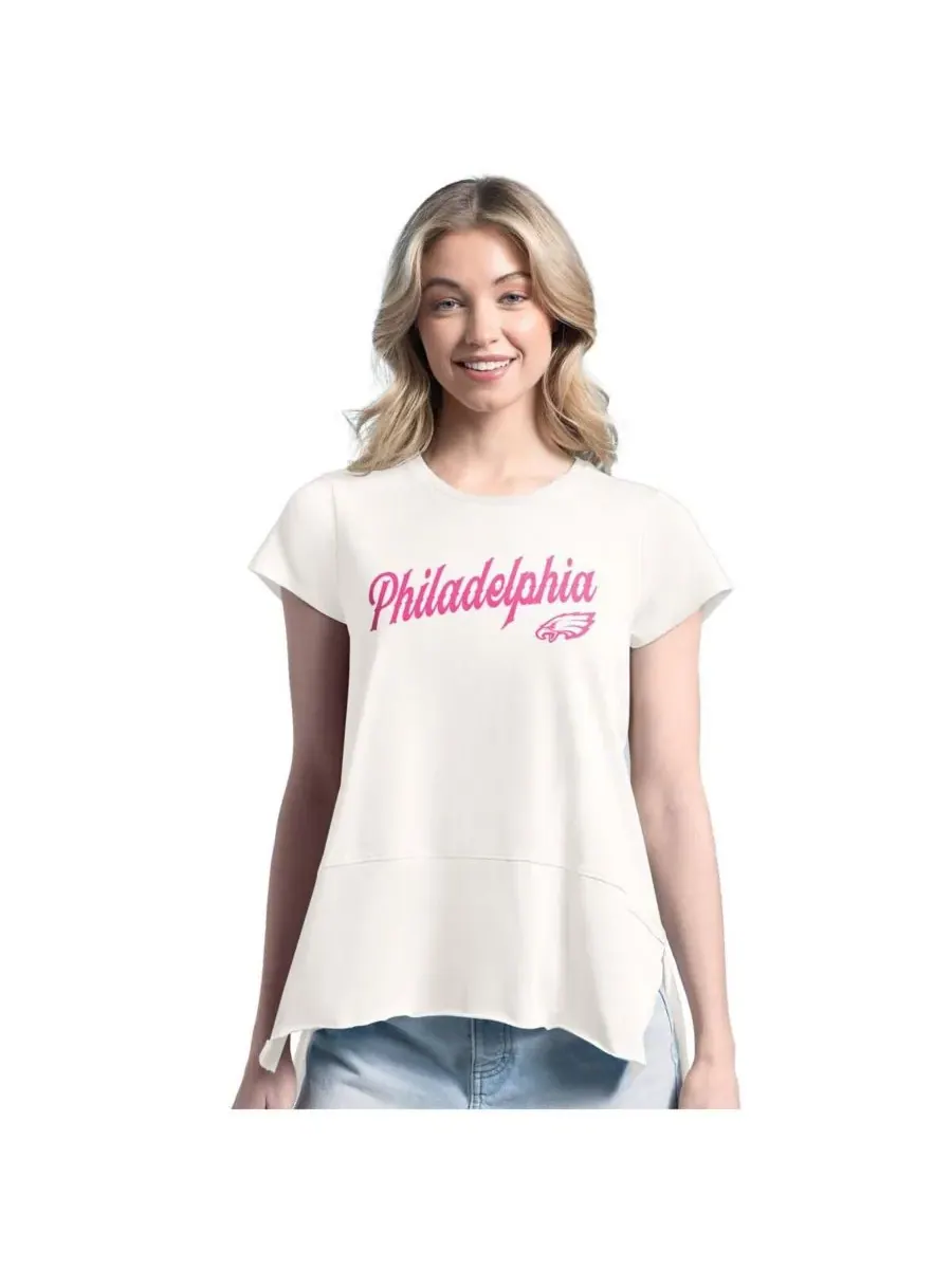 Margaritaville Женская зеленая футболка Philadelphia Eagles Gametime Is Paradise — зеленый