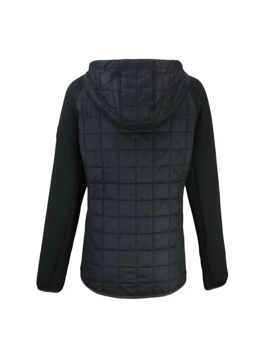 Cutter & Buck Женская черная гибридная куртка Baltimore Ravens Rainier PrimaLoft Eco на молнии — изображение 2 из 3, черный