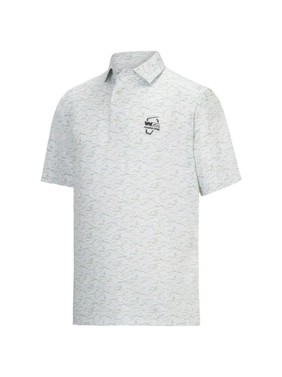 Поло с принтом WM Phoenix Open ProDry FootJoy — изображение 2 из 3, белый