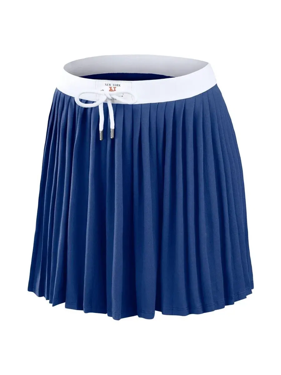Юбка-шорты с защитным патчем New York Mets WEAR by Erin Andrews — изображение 2 из 5, королевский
