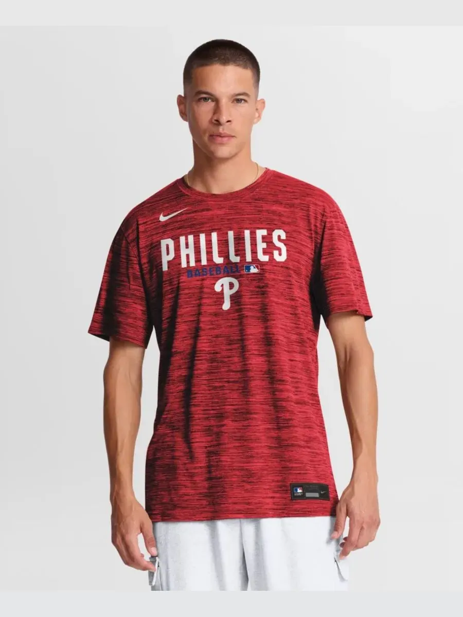 Футболка с коротким рукавом с принтом Philadelphia Phillies Nike