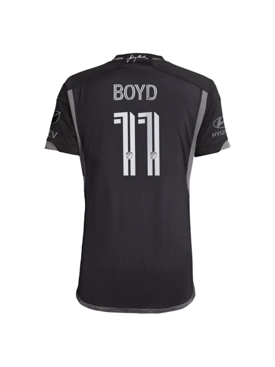 Футболка с длинным рукавом Tyler Boyd Man In Black Kit adidas — изображение 3 из 3, черный