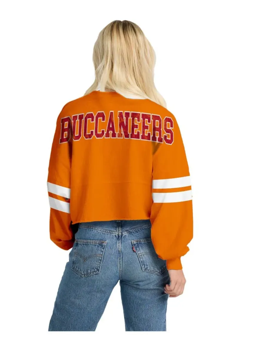 Футболка с длинным рукавом с полосами Spirit Jersey — изображение 2 из 2, оранжевый