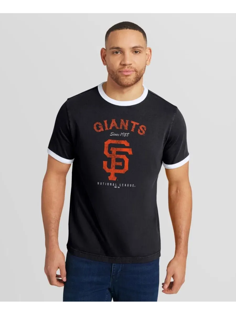 Футболка с принтом с круглым вырезом Darius Rucker Collection By Fanatics — изображение 4 из 5, черный