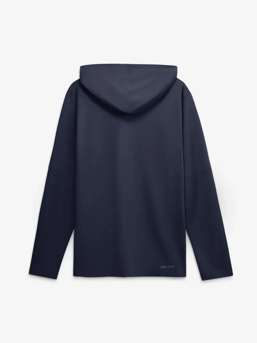 Худи с длинным рукавом с капюшоном 2026 Sideline Lightweight Dri-FIT Nike — изображение 2 из 2, темно-синий золотистый