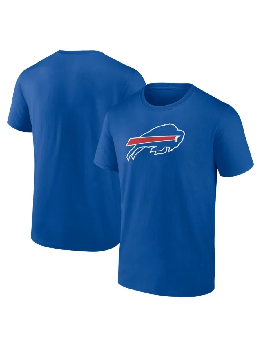 Футболка с принтом Buffalo Bills Primary Logo Logo Athletic — синий