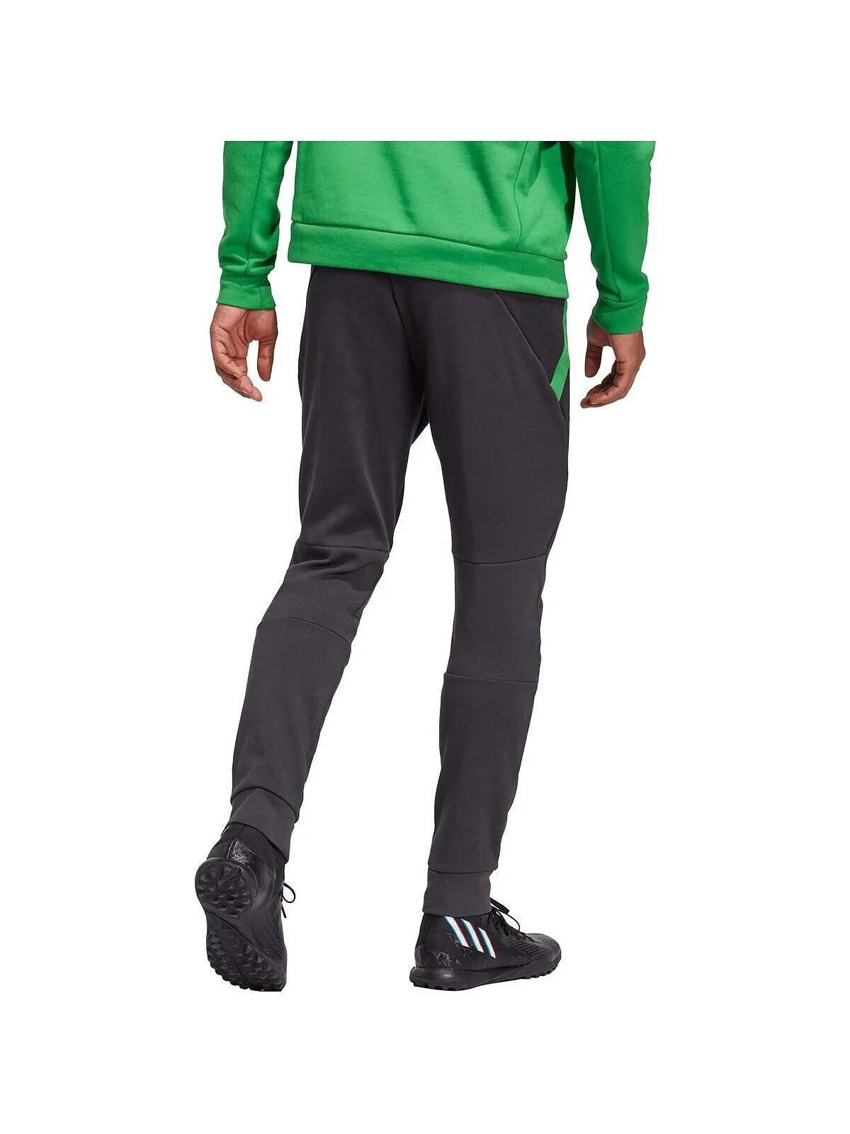 Мужские черные дорожные брюки Player 2023 Austin FC Club adidas — 2