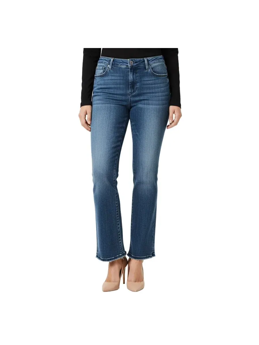 Джинсы женские с высокой посадкой, клеш, бренд SLINK Jeans, Calantha