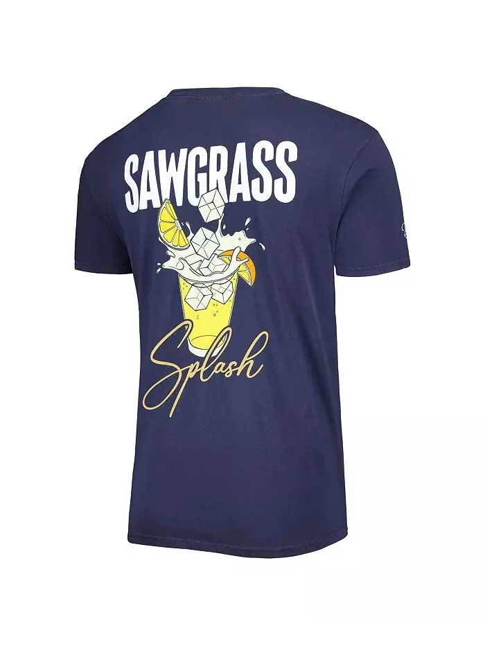 Футболка мужская темно-синяя THE PLAYERS Sawgrass Splash Barstool Golf — изображение 2 из 2