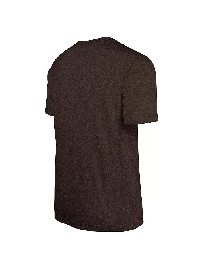 Мужская футболка Cleveland Browns 2024 NFL Training Camp, коричневая New Era — изображение 2 из 3