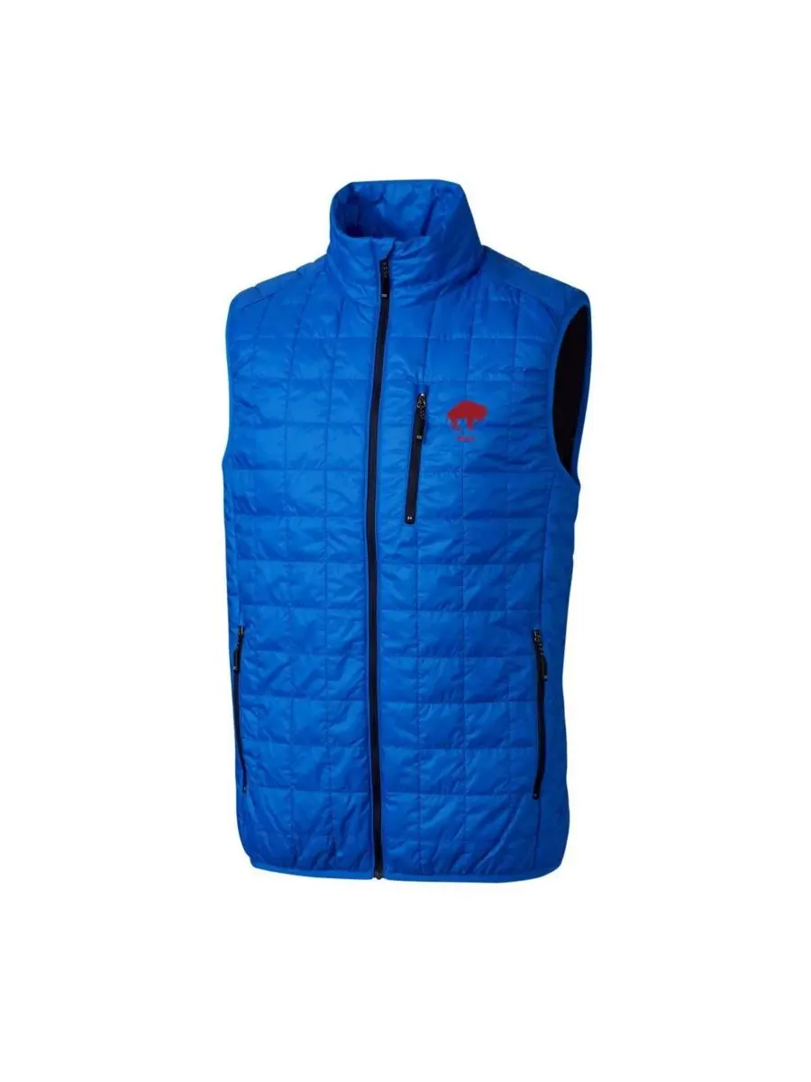 Мужской утепленный пуховый жилет Royal Buffalo Bills Big Tall Rainier PrimaLoft Eco на молнии — изображение 2 из 3